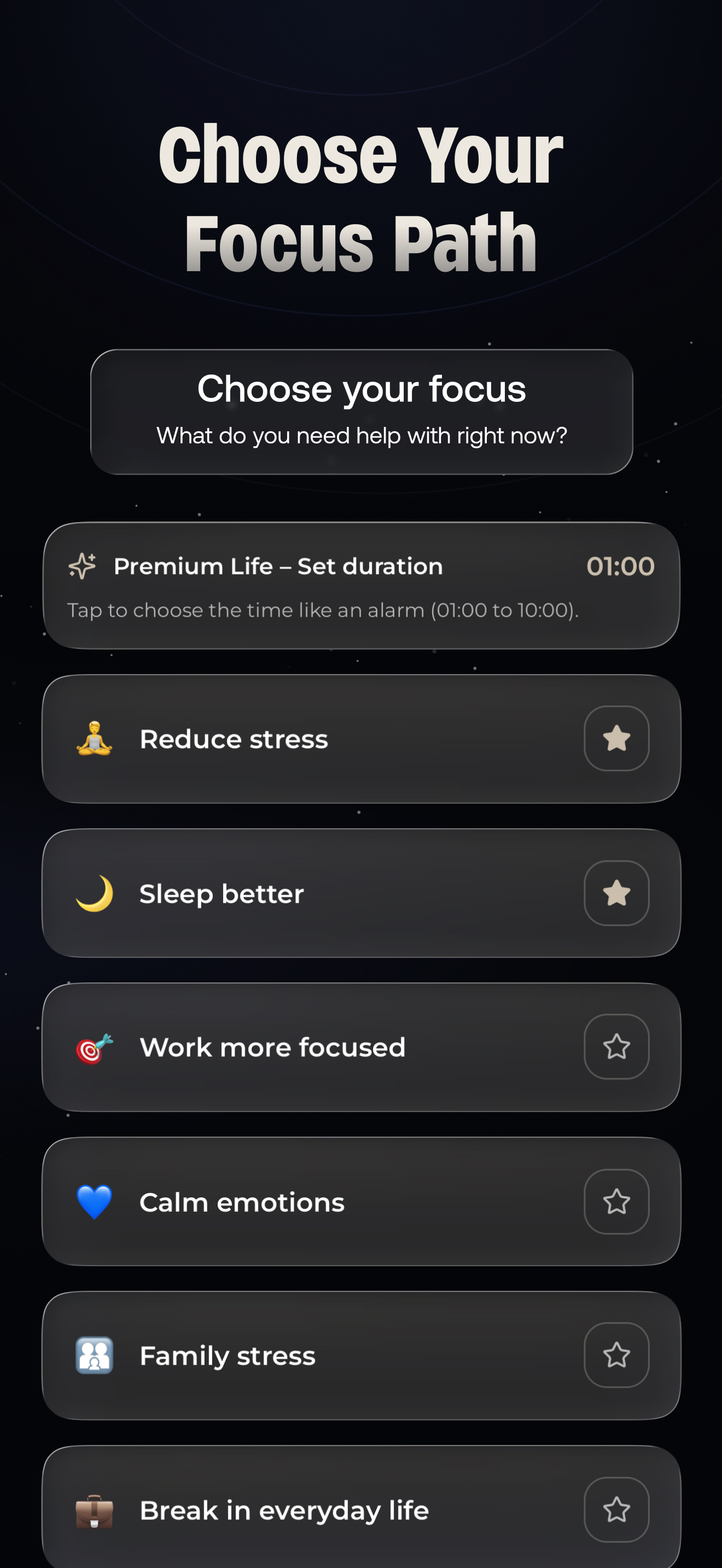 StillMind Focus Path